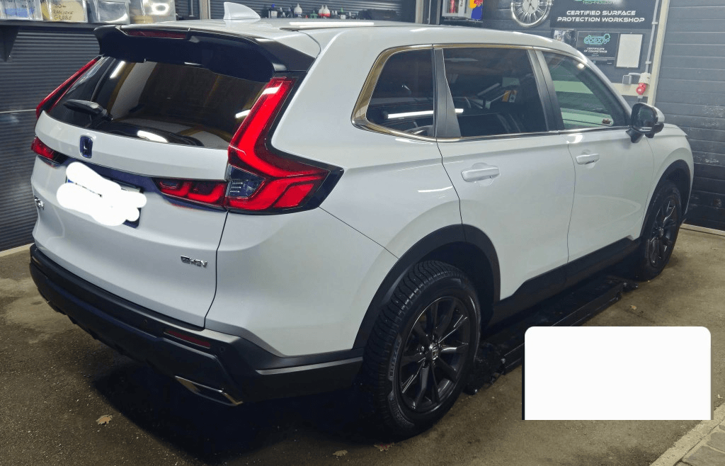 Honda CR-V po obnovi — zadnji pogled