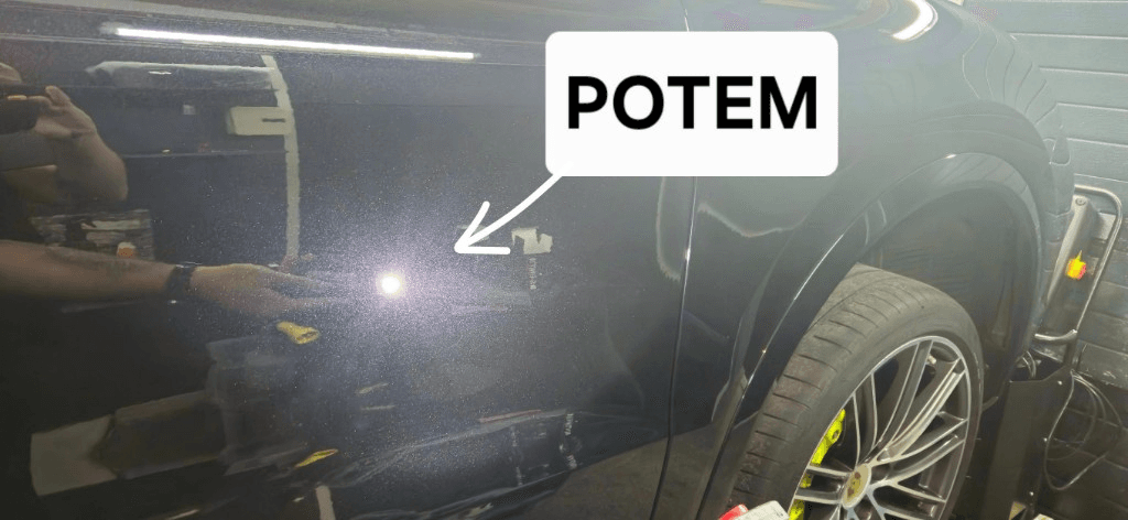Porsche Cayenne spredaj po obdelavi