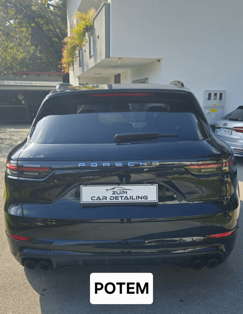 Porsche Cayenne zadaj po obdelavi