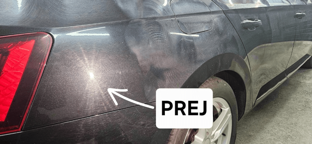 Streha pred poliranjem