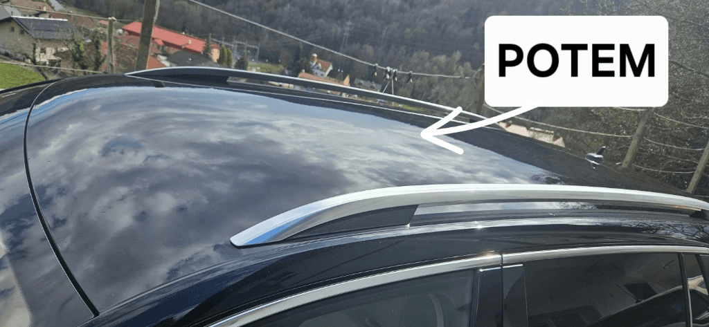 Škoda Superb Combi — stranski pogled po poliranju